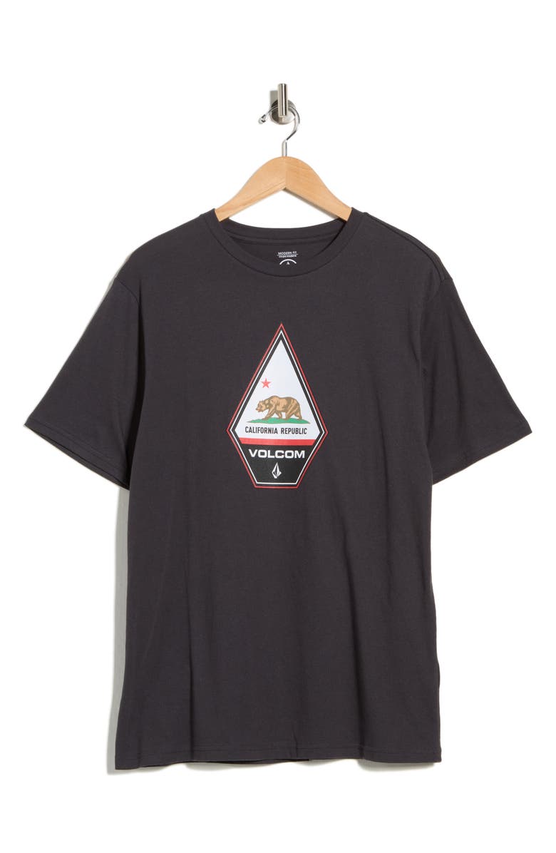 Volcom Californeye Graphic T-Shirt, Alternate, color, Washed Black Heather
