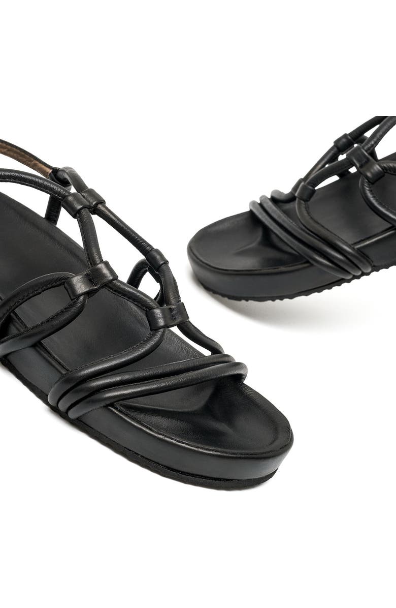 ALTA Flora Sandals, Alternate, color, Black