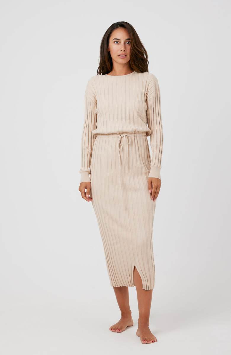 By Tess Collection Lina Dress, Main, color, Apricot