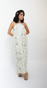San Malo Camellia Midi Dress