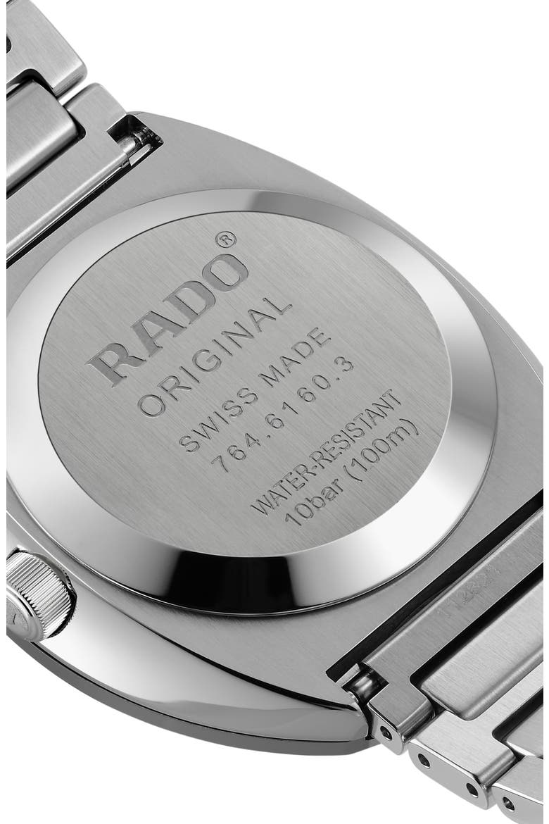 DiaStar Original Automatic Bracelet Watch, 38mm, Alternate, color, GREY/ SILVER