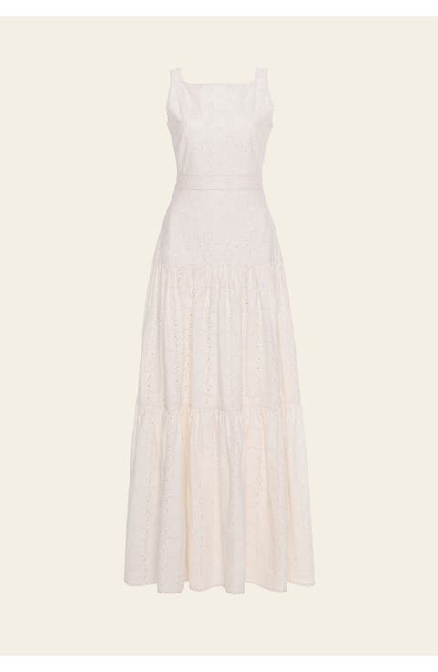 Abeja Playa Maxi Cotton Dress