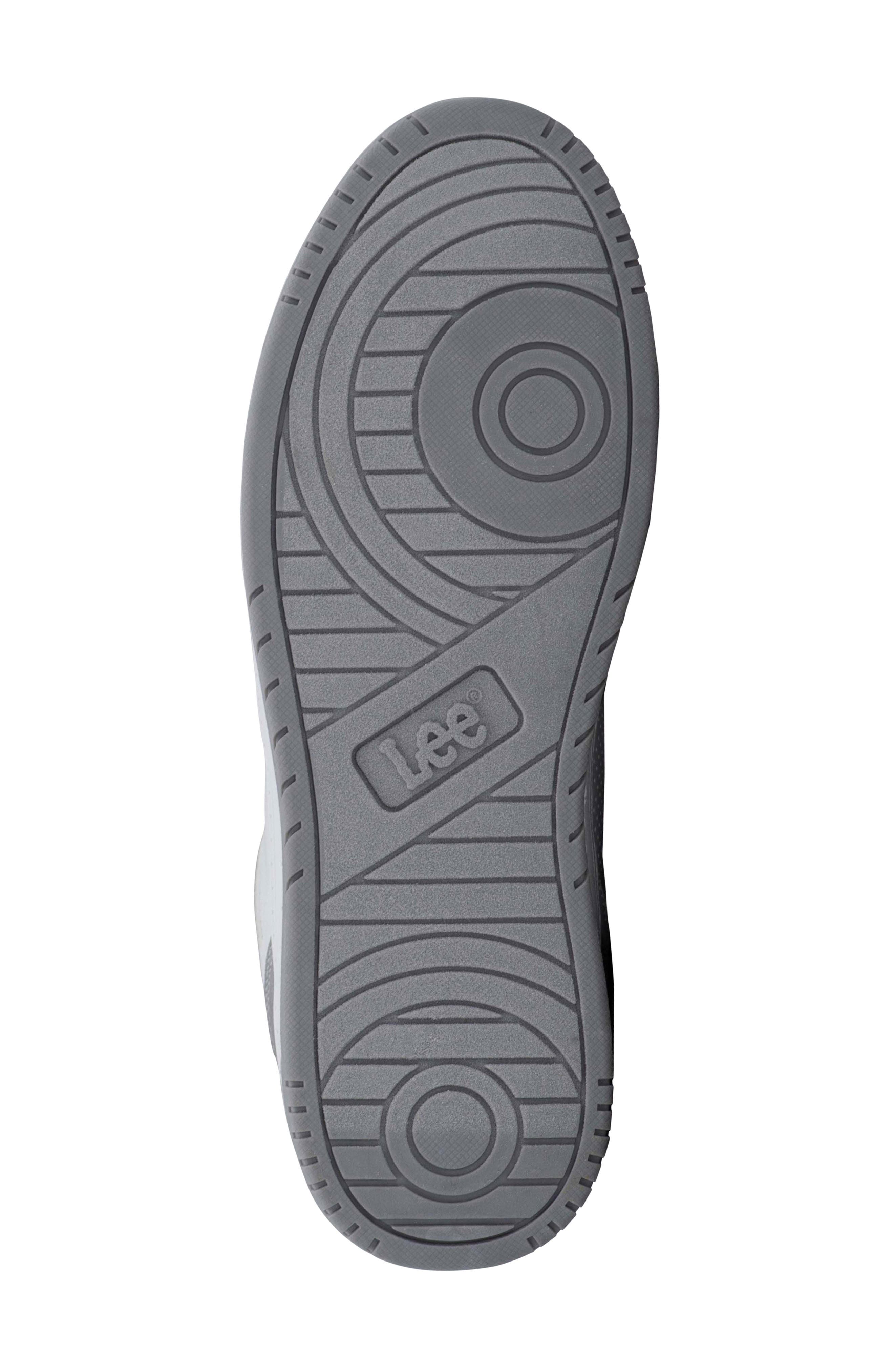 Specter Core Faux Leather Sneaker, Alternate, color, WHITE/ PLAT GREY/ DARK GREY