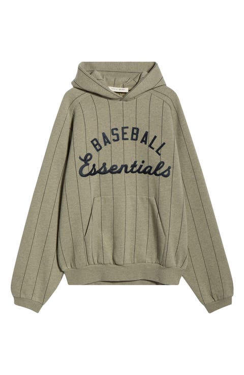 x MLB Embroidered Cotton Blend Fleece Hoodie