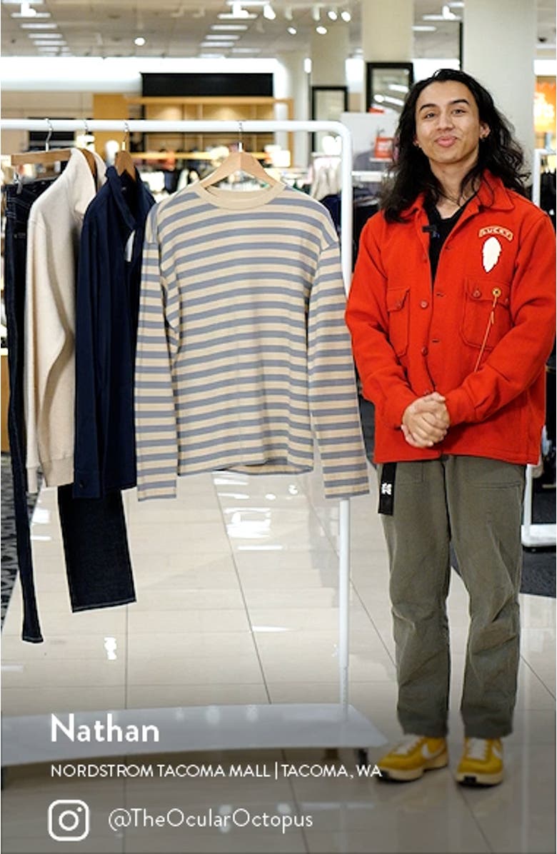 Tim 3449 Stripe Long Sleeve T-Shirt, sales video thumbnail