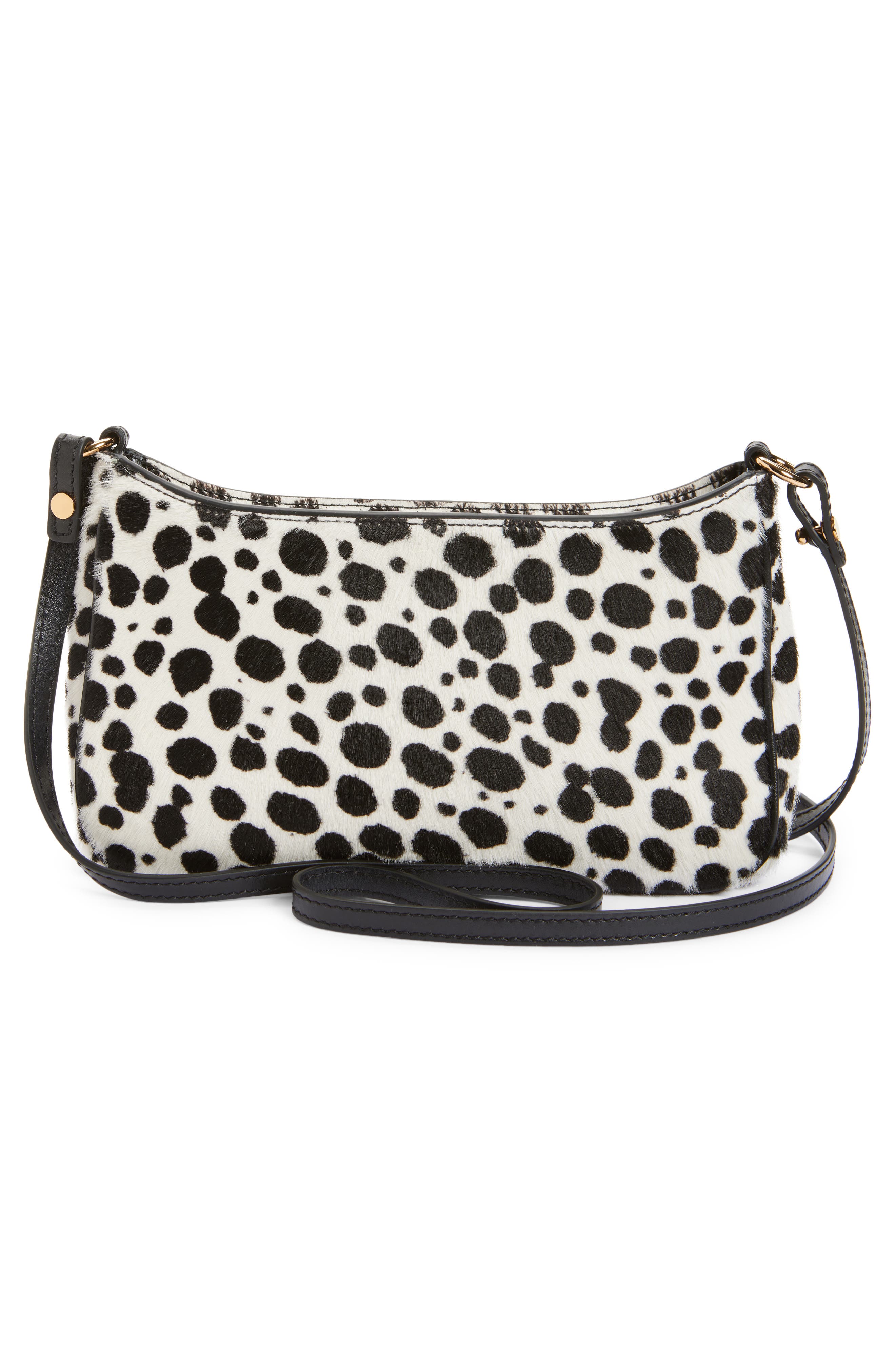 Versace Mini Medusa Genuine Calf Hair Shoulder Bag, Alternate, color, 