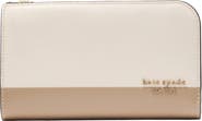 Kate Spade New York devin colorblock saffiano leather bifold wallet