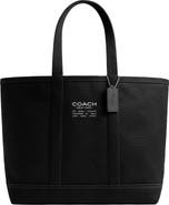 COACH Utility Canvas Tote