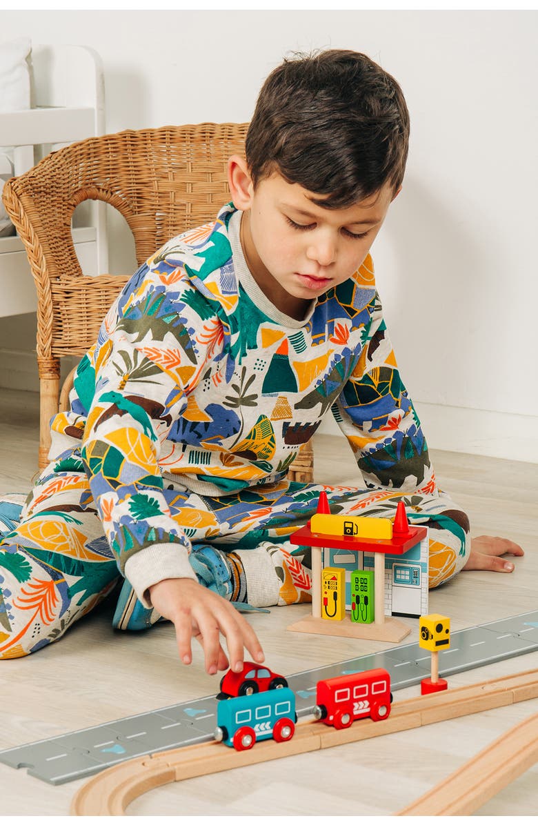 Bigjigs Rail Roadway Accessory Pack, Alternate, color, Grey