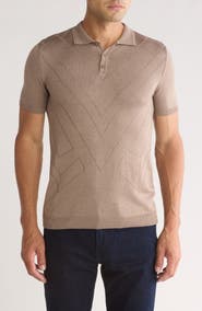 T.R. PREMIUM Textured Sweater Knit Polo