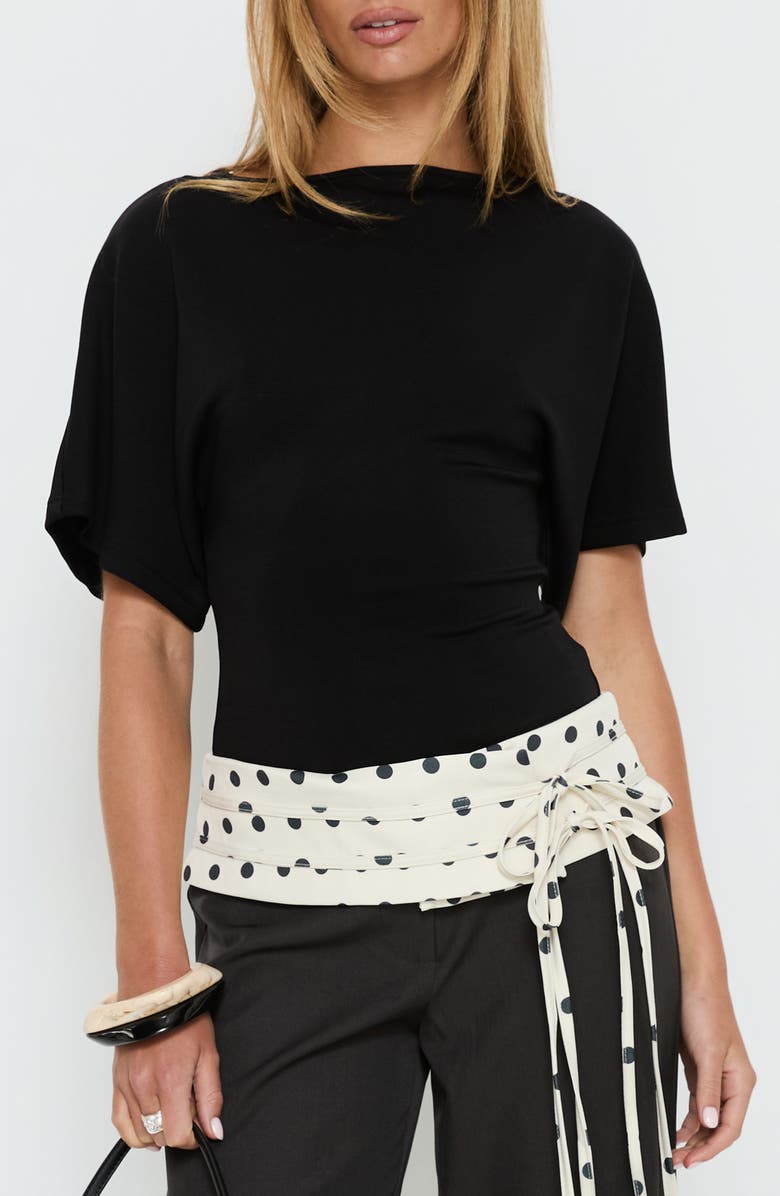 Princess Polly Arazia Contrast Hem Top, Main, color,