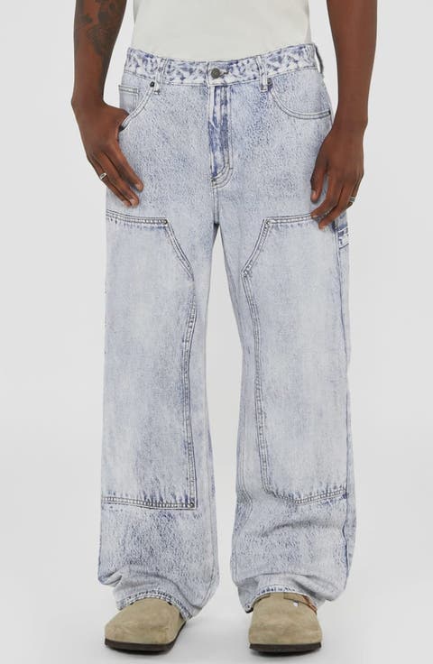 Go Photorealistic Baggy Faux Denim Pants