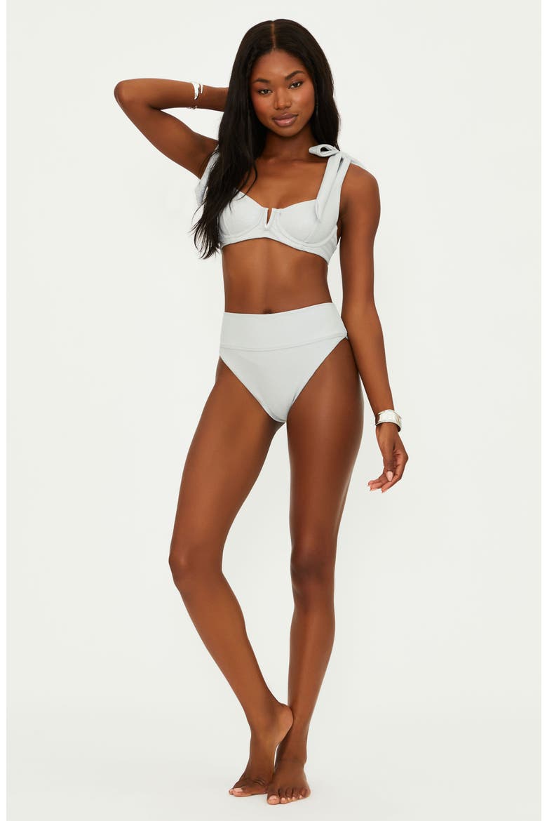Blair Underwire Bikini Top, Alternate, color, SILVER SHINE