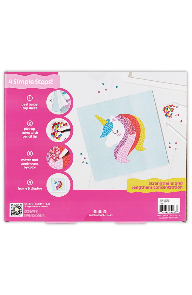 Little Yellow Bicycle Bicycle Ice Cream
Unicorn Gem Art Kit 800+ Pc Set,6+, Alternate, color,