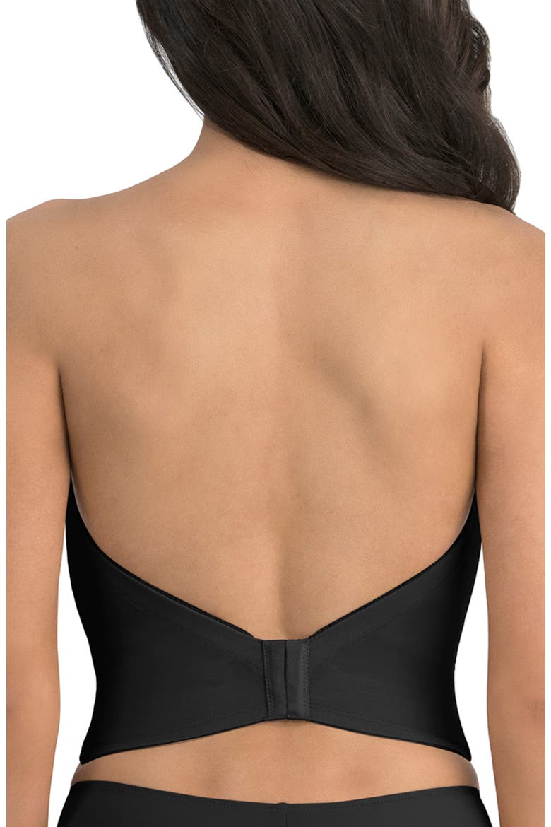 Valerie Underwire Bustier, Alternate, color, BLACK