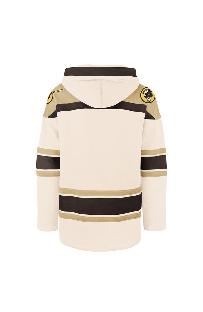 '47 Men's '47 Cream San Diego Padres Superior Lacer Pullover Hoodie, Alternate, color, Cream
