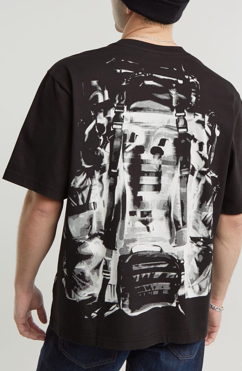 G-STAR Backpack Graphic Cotton Blend T-Shirt, Alternate, color, 