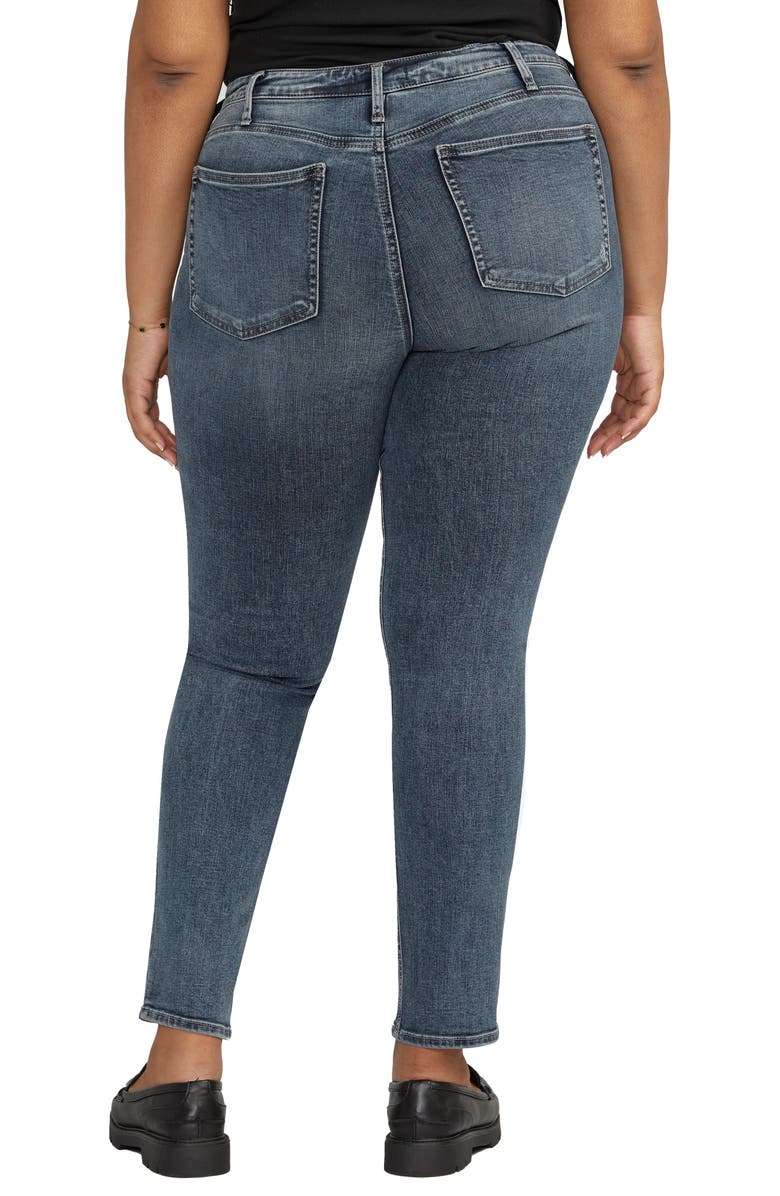 Silver Jeans Co. Most Wanted Mid Rise Slim Jeans, Alternate, color, 