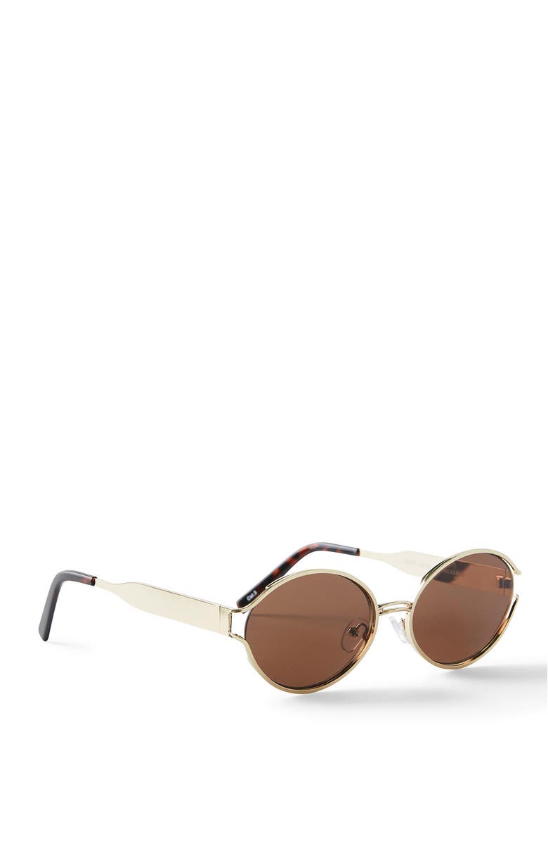 Rubi Shoes Daisy Metal Sunglasses, Alternate, color,