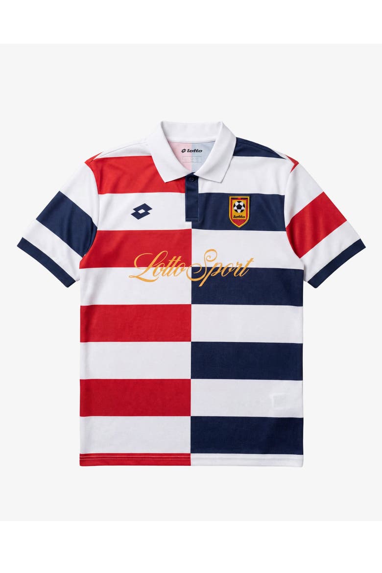 Last Line Men's Rugby Shirt, Main, color, White Red - Spain