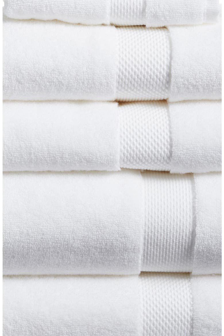 Regent 6-Piece Towel Set, Alternate, color, WHITE