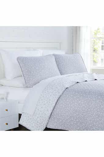 SOUTHSHORE FINE LINENS Geometric Maze Oversized Quilt Sets