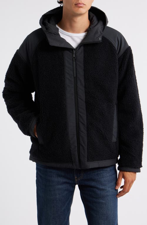 Canada Goose Alberini Reversible High Pile Fleece Bomber Jacket In Blue