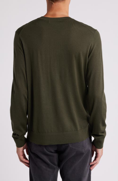 Theory Regal 2 Wool-blend Pullover In Green