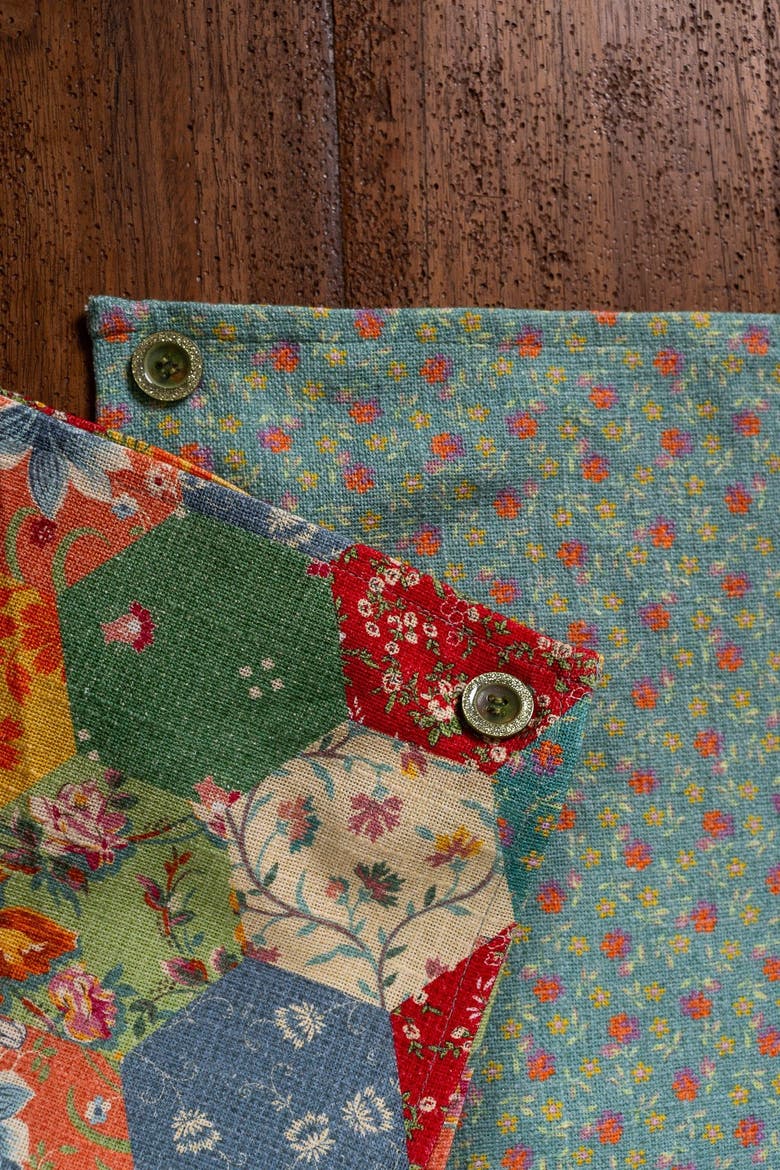 County Fair Button Tea Towels, Set of 2, Alternate, color, Multi