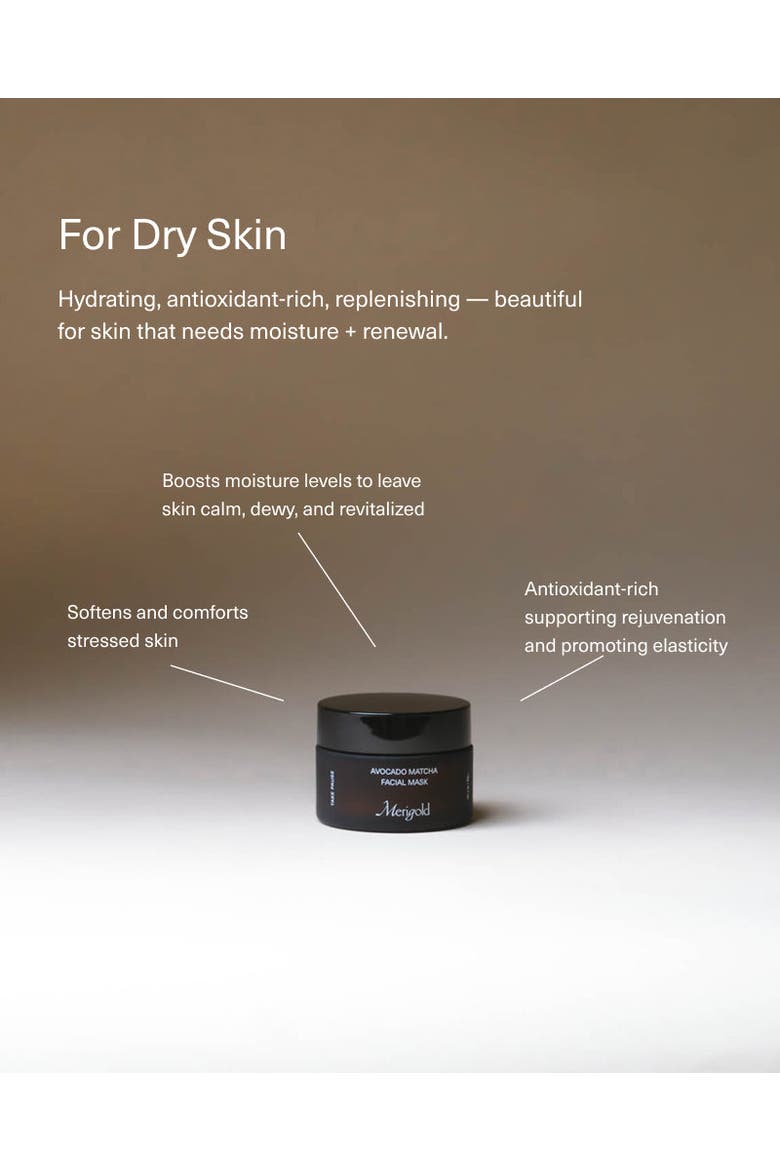 Rose Water and Avocado Matcha Mask Bundle, Alternate, color, White