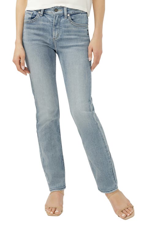 Avery Curvy Classic Straight Leg Jeans