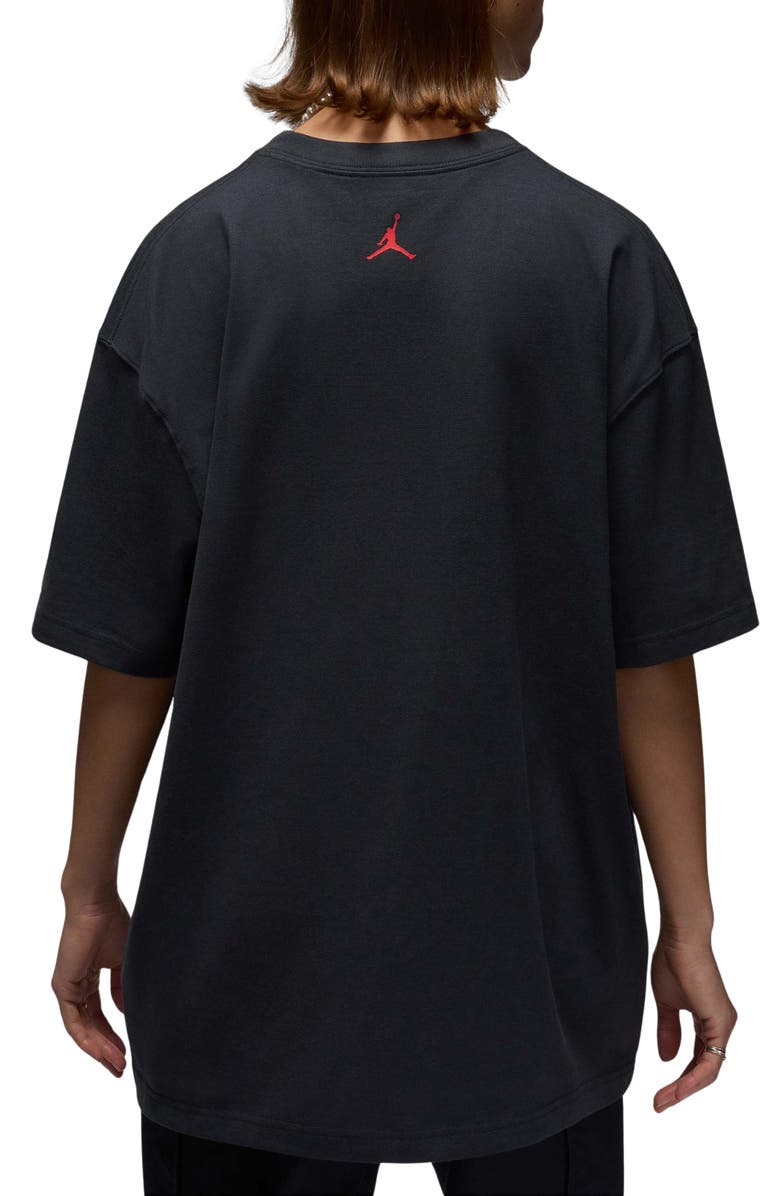 Jordan Oversize Mixtape Graphic T-Shirt, Alternate, color, Off Noir