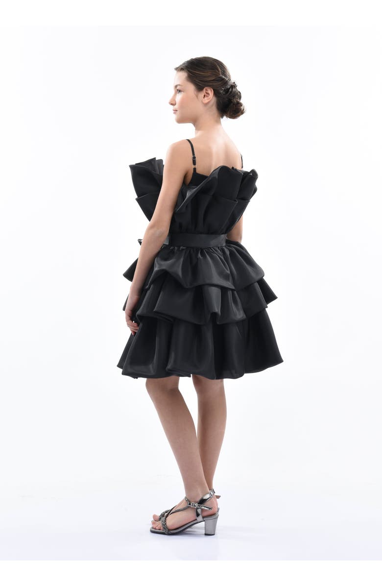 Tulleen Noella Dress, Alternate, color, Black