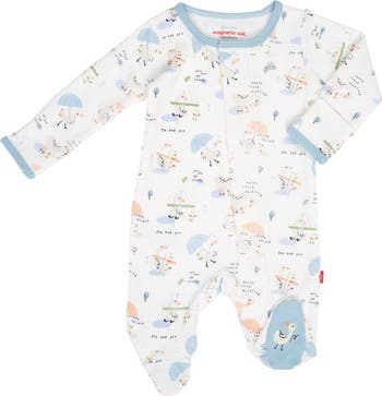 Little Duckling Zipper Footie