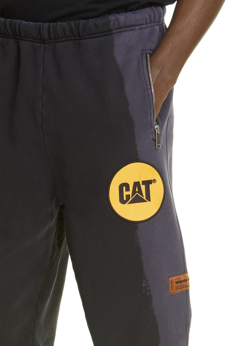 Heron Preston x Caterpillar Cat Patch Joggers, Alternate, color, 