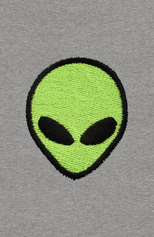 Dalix Mens Alien Midweight Fleece Short In Gray
