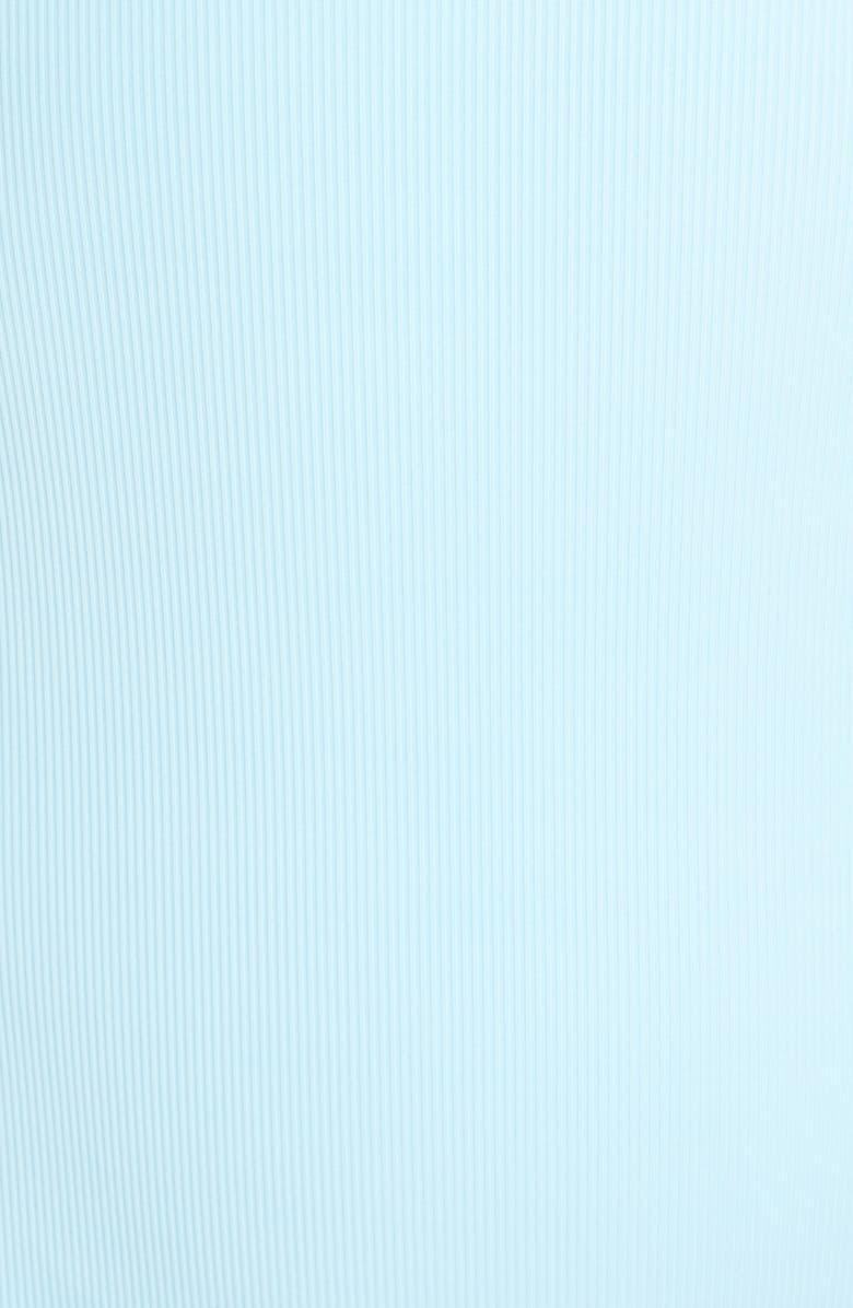 Melissa Odabash Calabasas Ribbed One-Piece Swimsuit, Alternate, color, Celeste Ribbed