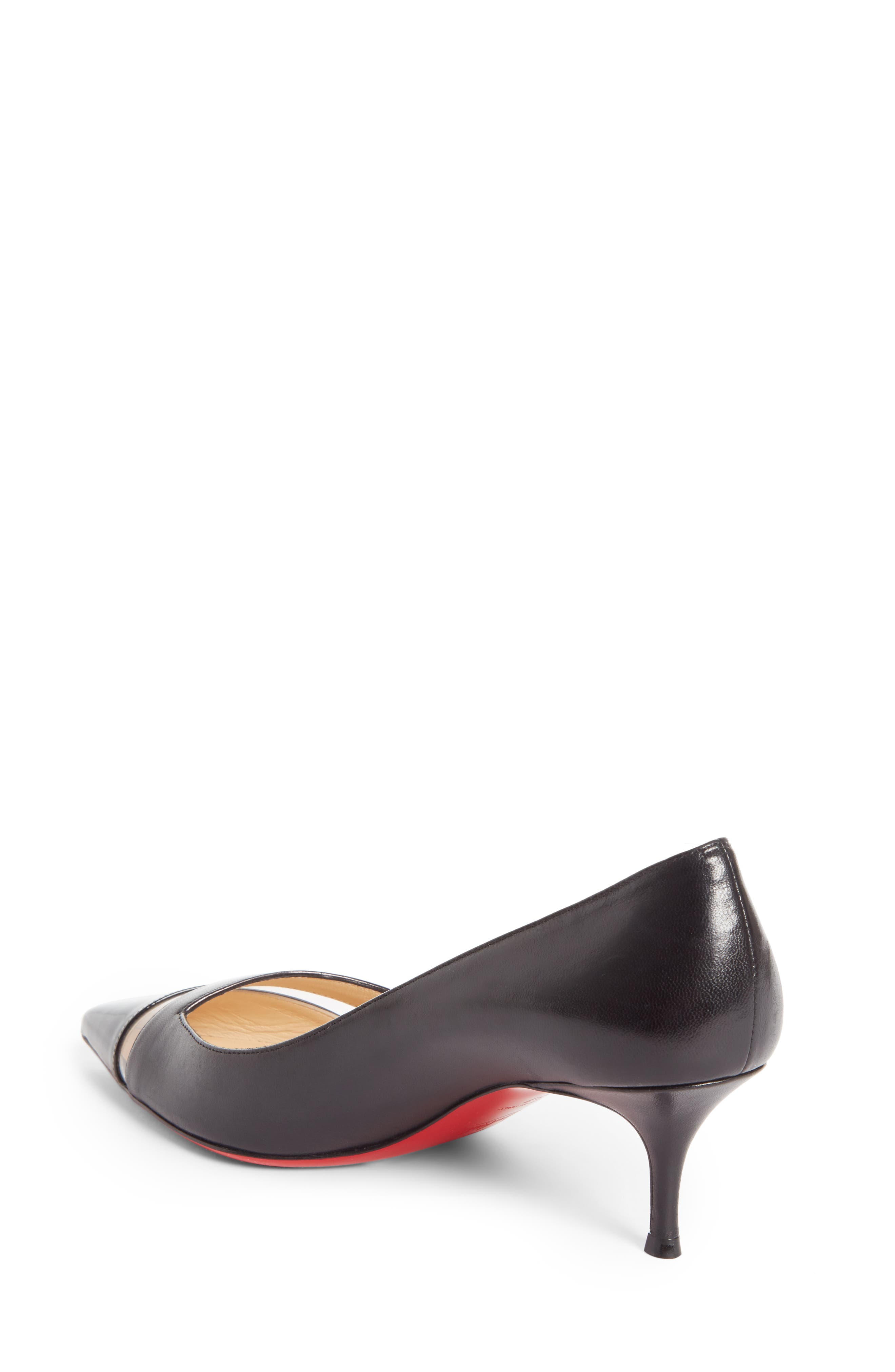 17th Floor Pointy Toe Pump, Alternate, color, BLACK