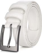 Mio Marino Dual Loop Leather Dress Belt