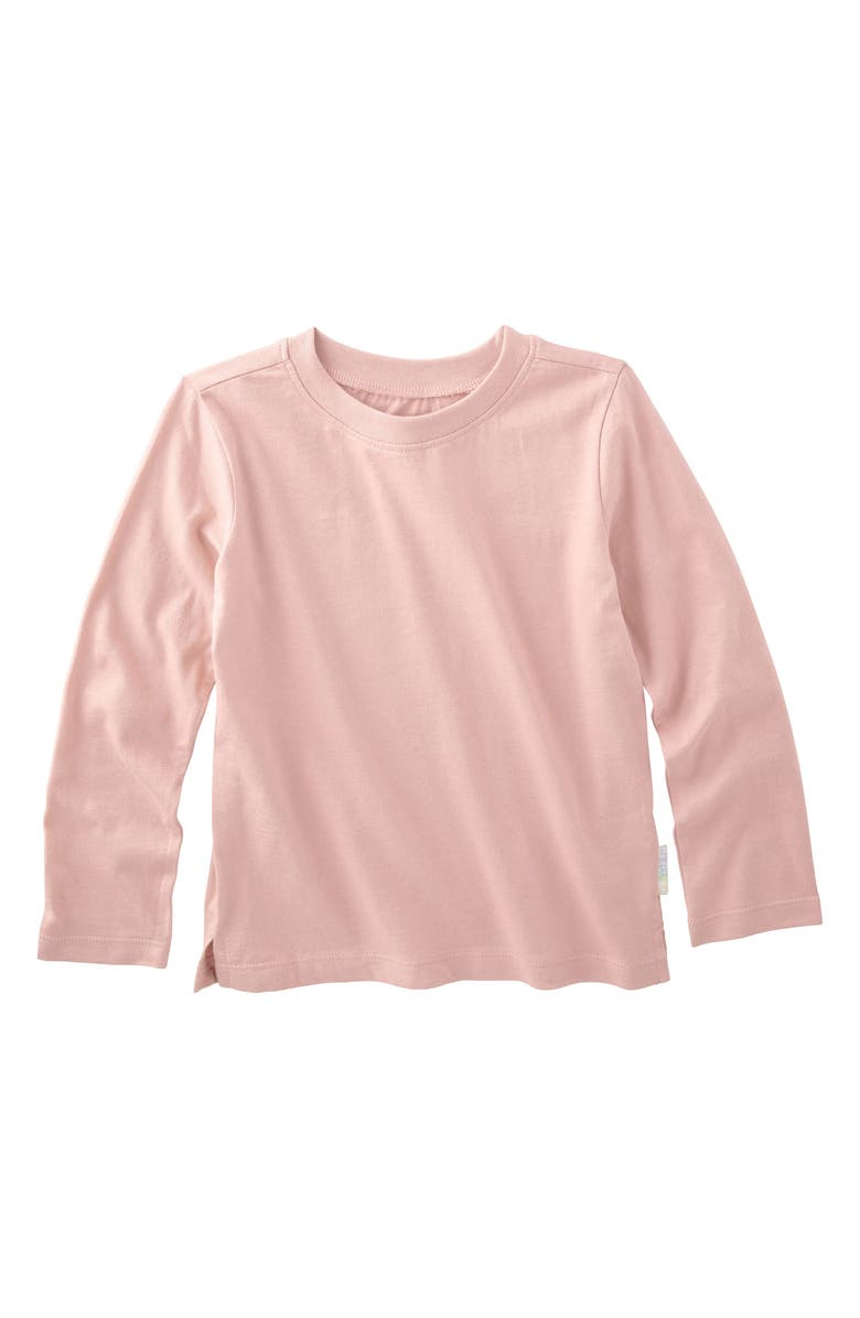 BUTTERBLU Kids' London Long Sleeve Organic Cotton Assorted 5-Pack T-Shirts, Alternate, color, Sorbet