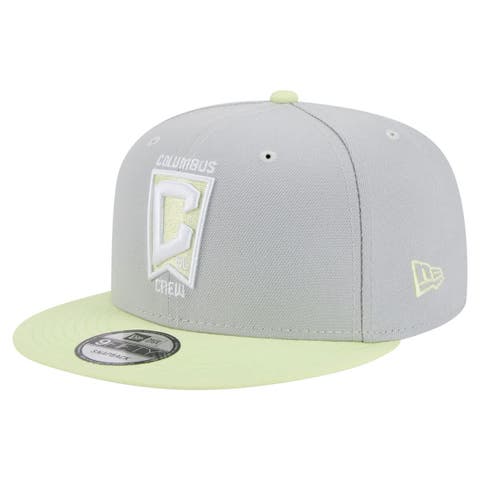 Men's New Era Gray Columbus Crew Color Pack Two-Tone 9FIFTY Snapback Hat