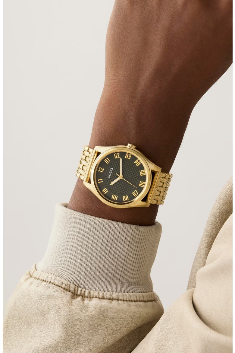 Tate Goldtone Bracelet Watch, 42mm, Alternate, color, GOLD