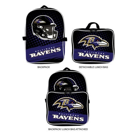 Baltimore Ravens Backpack & Lunch Box 2-Piece Set