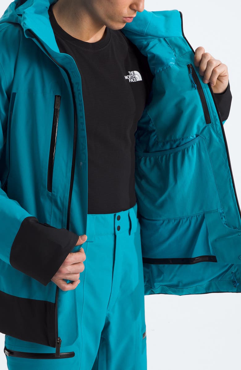 The North Face Snowsquall Insulated Jacket, Alternate, color, Dusk Blue/ Tnf Black