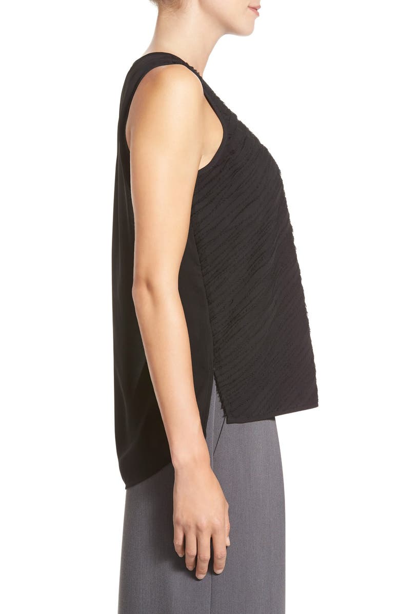 Chelsea28 Chiffon Raw Edge Layer Tank, Alternate, color, 