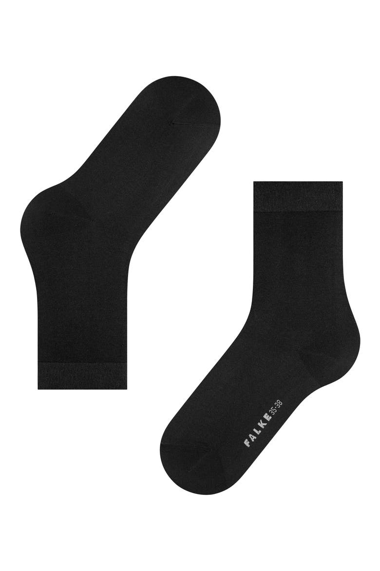 Cotton Touch Socks, Alternate, color, BLACK