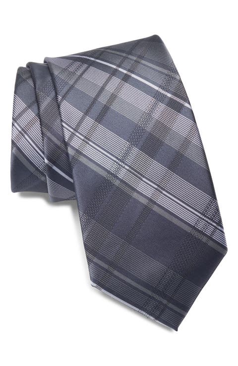 Simon Plaid Tie