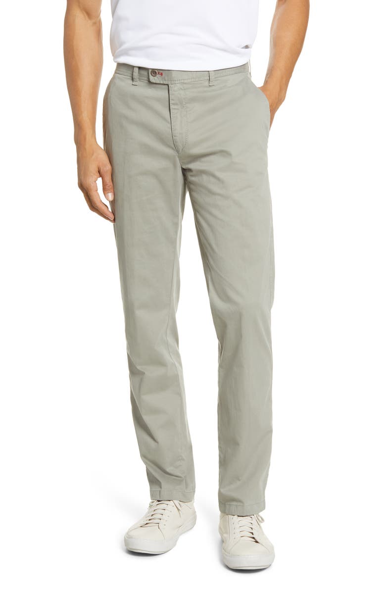 Brax Evans Straight Leg Stretch Pants, Main, color, Mint