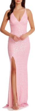 Dress the Population Iris Sequin Mermaid Gown
