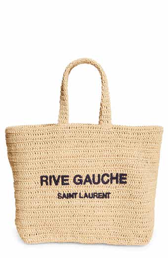 Saint Laurent Rive Gauche Canvas Tote Nordstrom